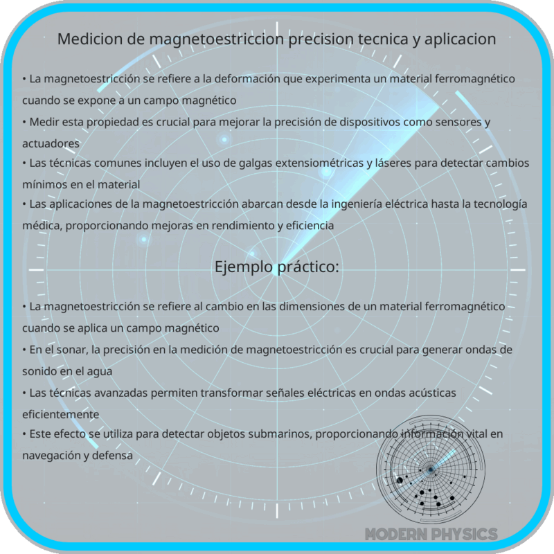 Medición de Magnetoestricción | Precisión, Técnica y Aplicación