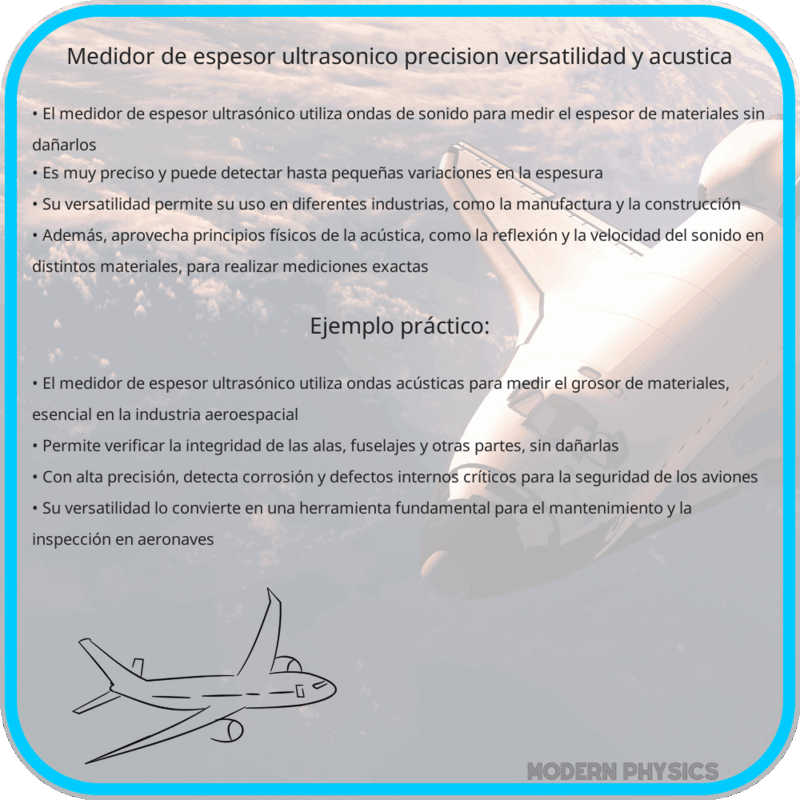 Medidor de Espesor Ultrasónico | Precisión, Versatilidad y Acústica