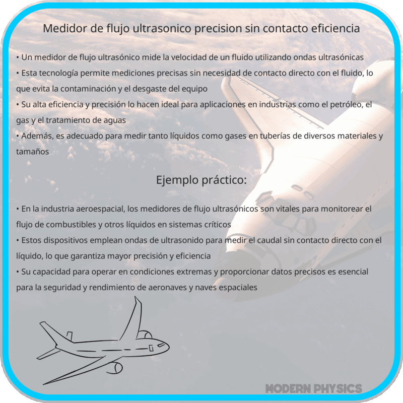 Medidor de Flujo Ultrasónico | Precisión, Sin Contacto, Eficiencia