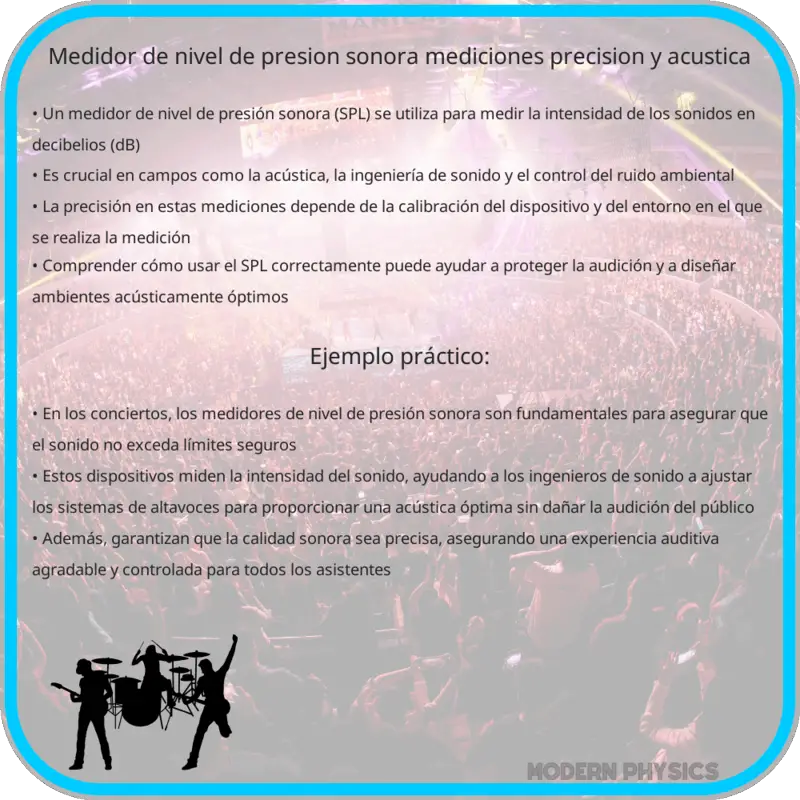 Medidor de Nivel de Presión Sonora | Mediciones, Precisión y Acústica