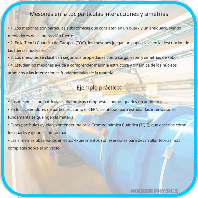 Mesones en la TQC | Partículas, Interacciones y Simetrías