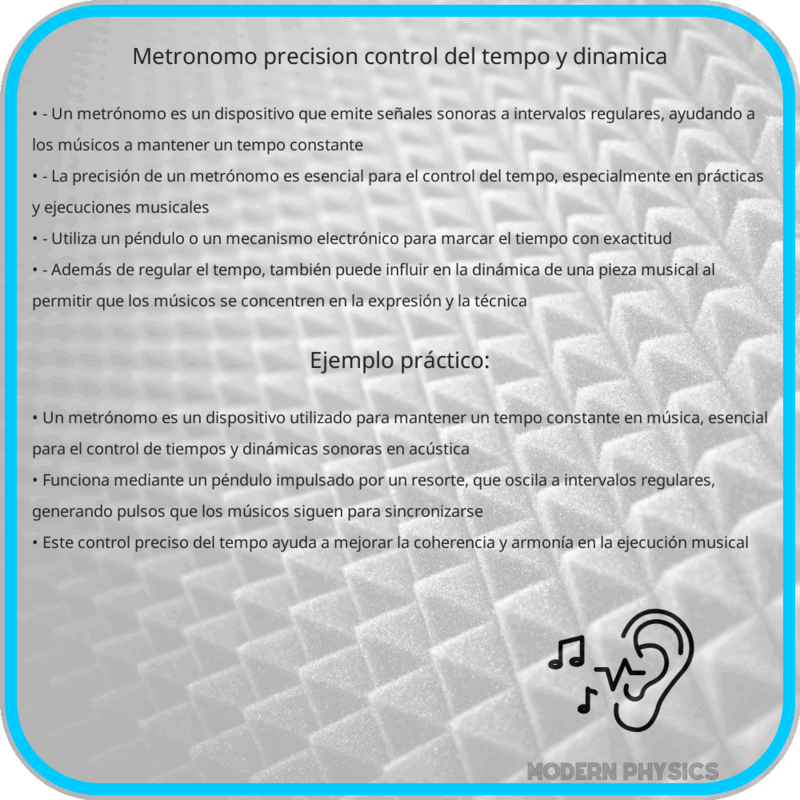 Metrónomo | Precisión, Control del Tempo y Dinámica