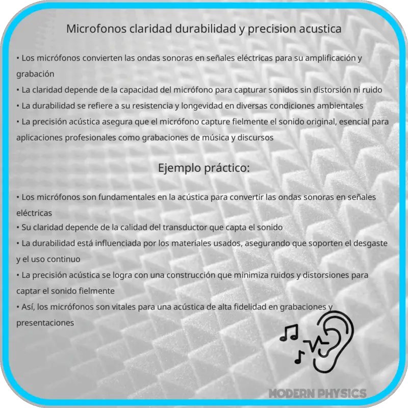 Micrófonos | Claridad, Durabilidad y Precisión Acústica