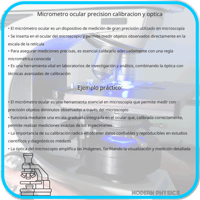 Micrómetro Ocular: Precisión, Calibración y Óptica