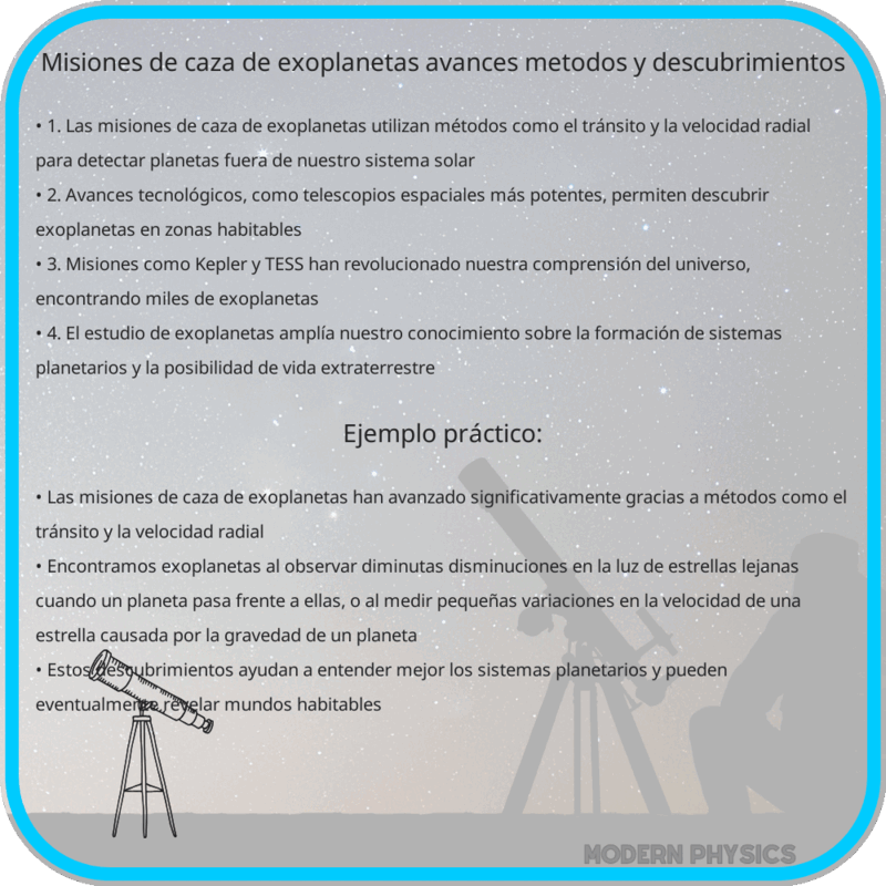 Misiones de Caza de Exoplanetas | Avances, Métodos y Descubrimientos