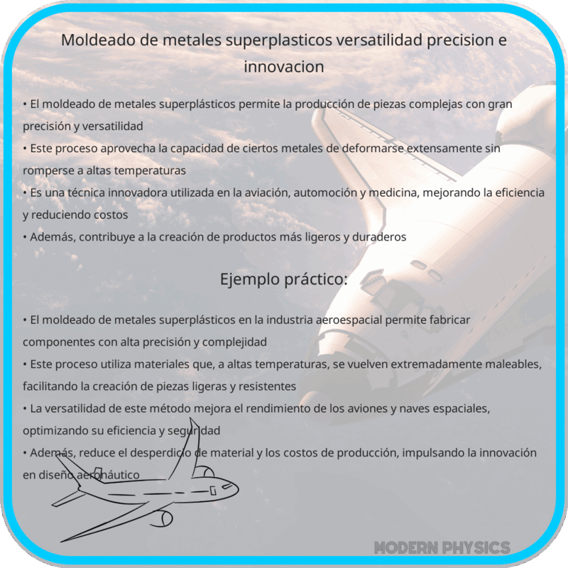 Moldeado de Metales Superplásticos | Versatilidad, Precisión e Innovación