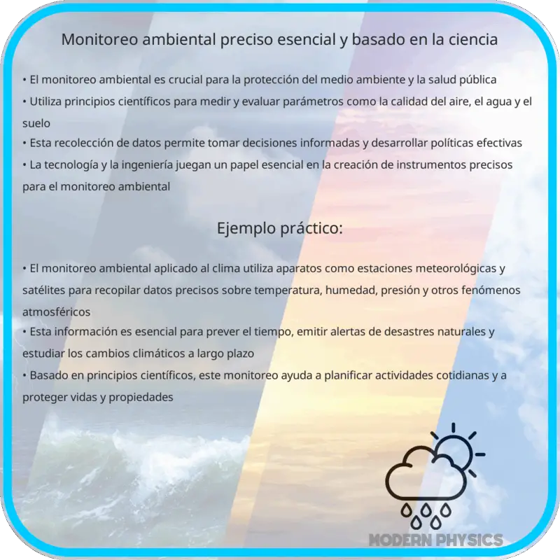 Monitoreo Ambiental | Preciso, Esencial y Basado en la Ciencia