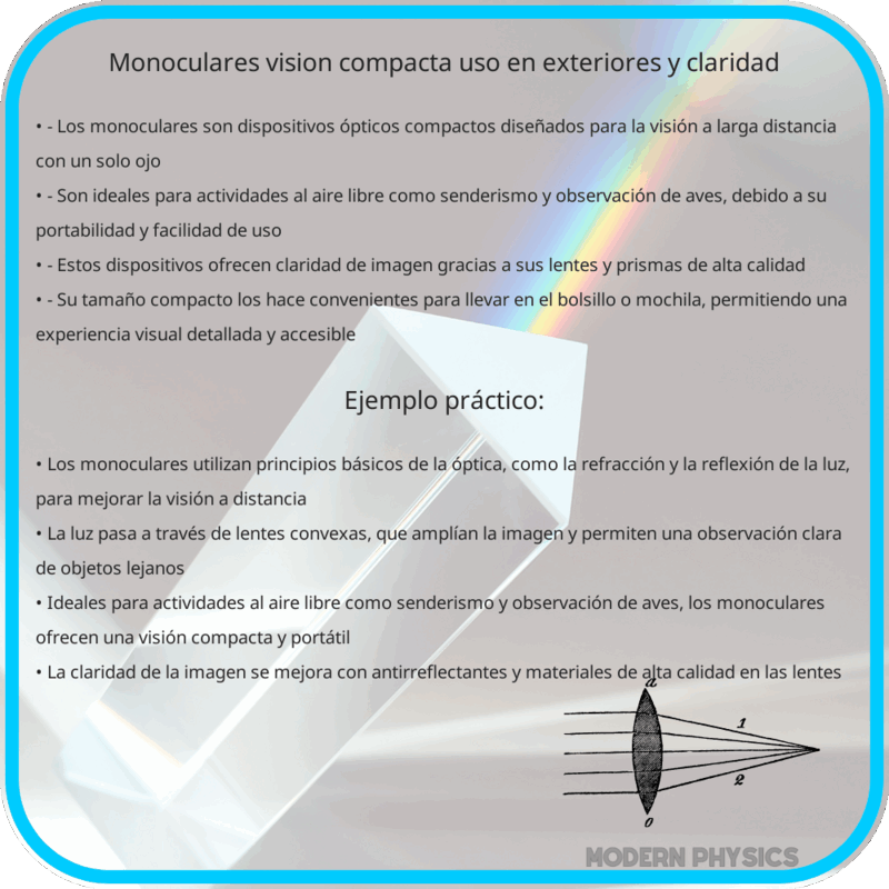 Monoculares | Visión Compacta, Uso en Exteriores y Claridad