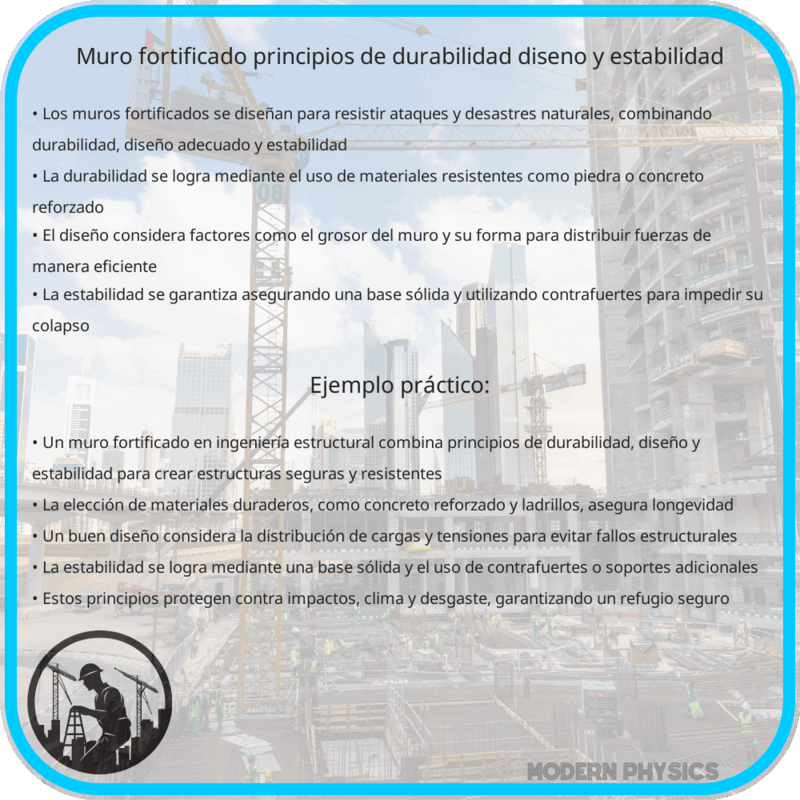 Muro Fortificado | Principios de Durabilidad, Diseño y Estabilidad