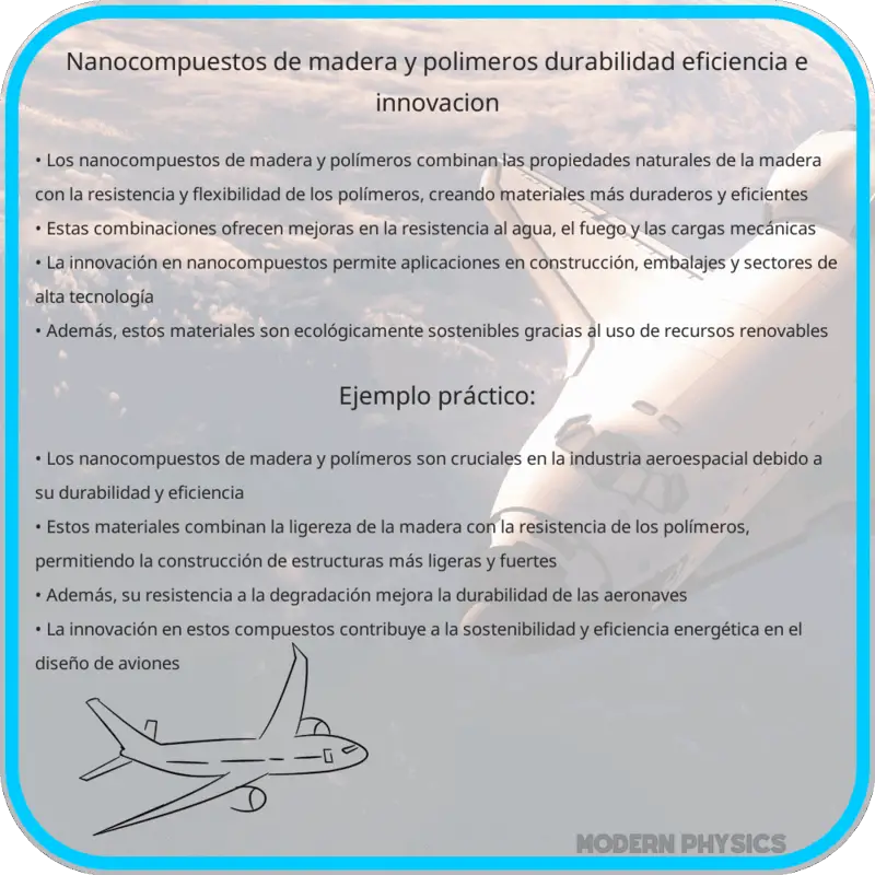 Nanocompuestos de Madera y Polímeros | Durabilidad, Eficiencia e Innovación