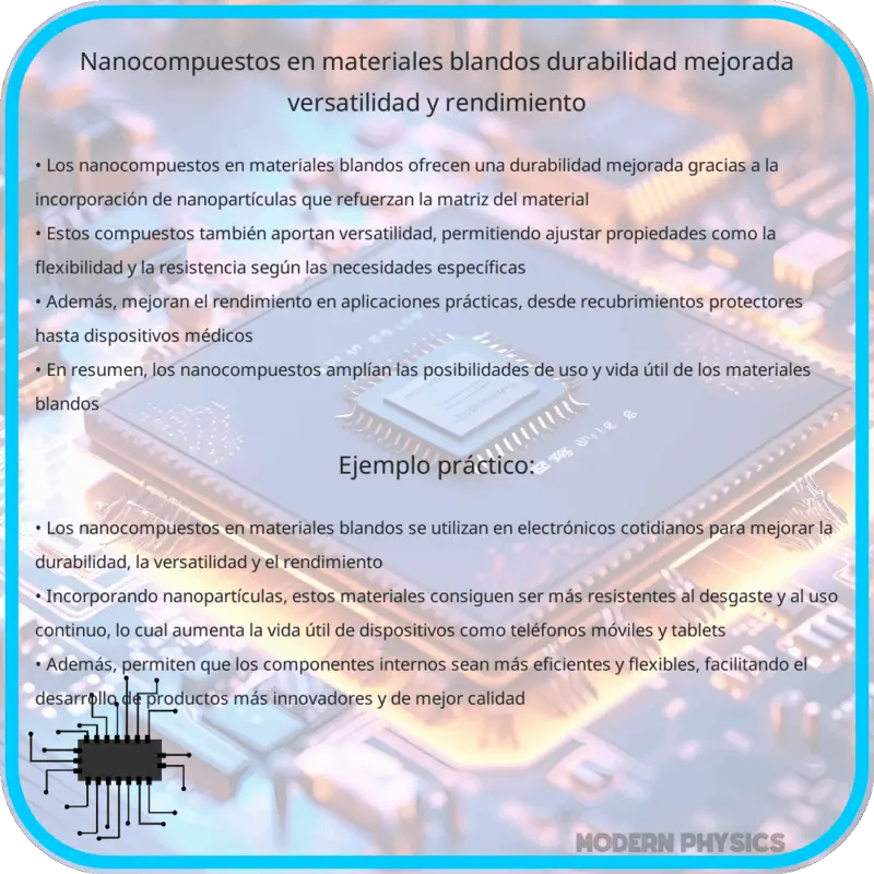 Nanocompuestos en Materiales Blandos | Durabilidad Mejorada, Versatilidad y Rendimiento