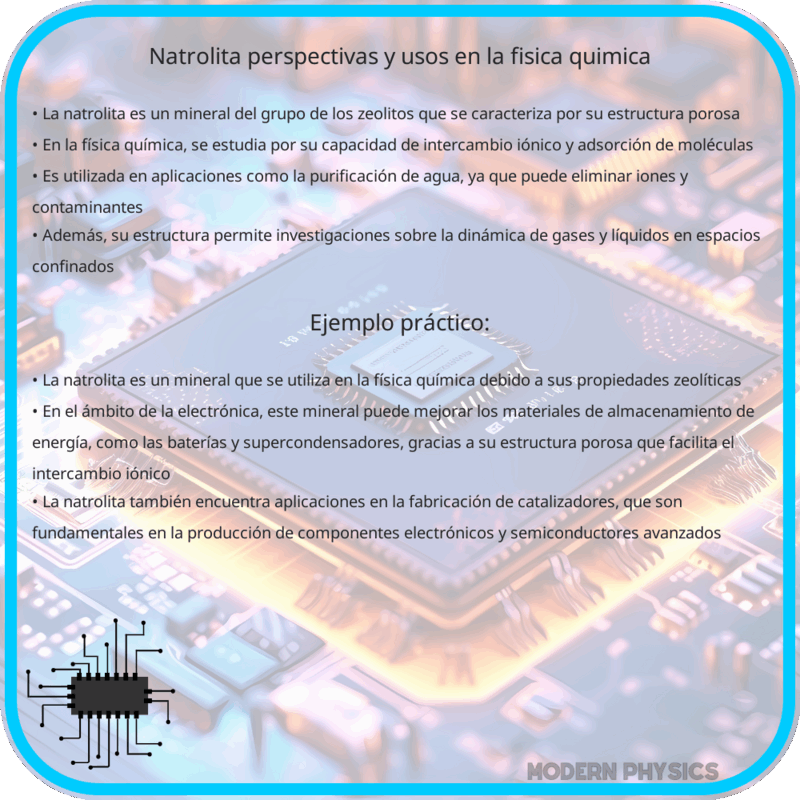 Natrolita | Perspectivas y Usos en la Física Química