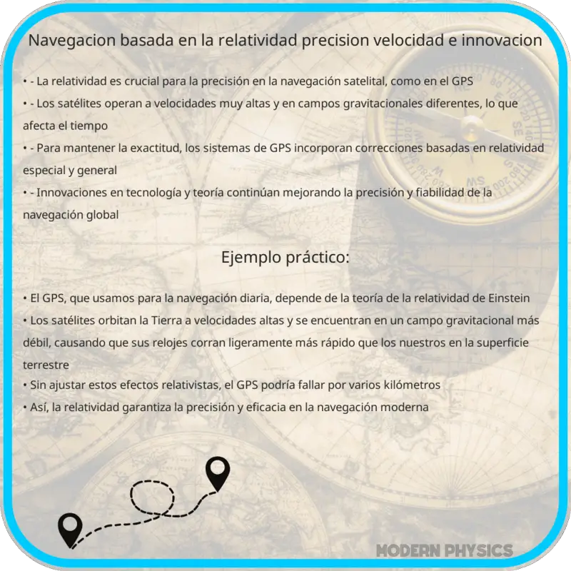 Navegación Basada en la Relatividad | Precisión, Velocidad e Innovación