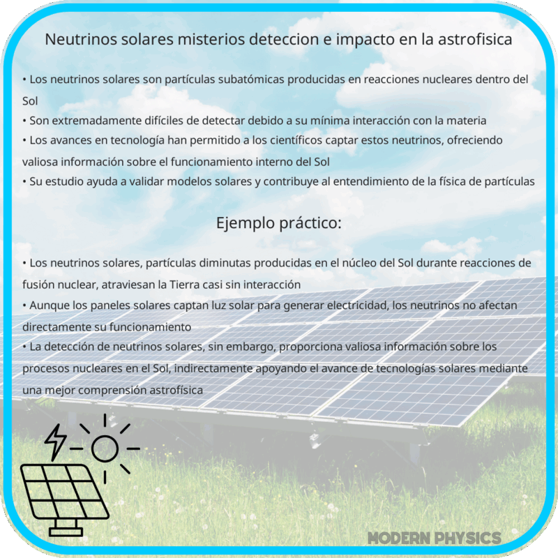 Neutrinos Solares | Misterios, Detección e Impacto en la Astrofísica