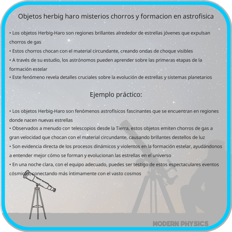 Objetos Herbig-Haro | Misterios, Chorros y Formación en Astrofísica