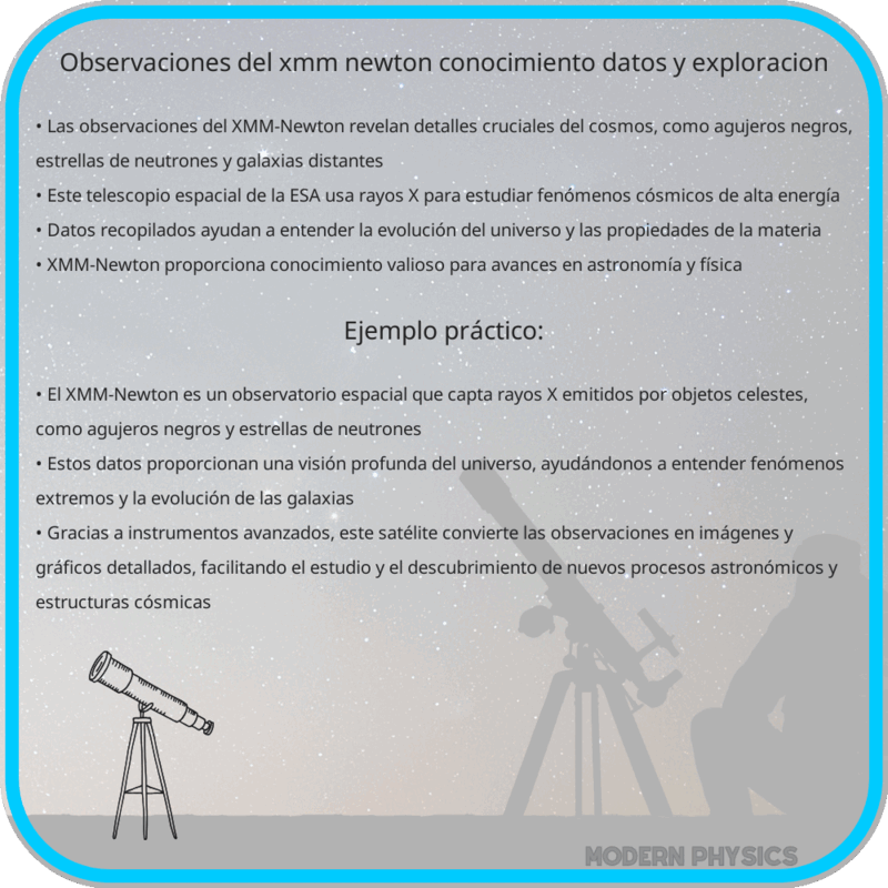 Observaciones del XMM-Newton | Conocimiento, Datos y Exploración