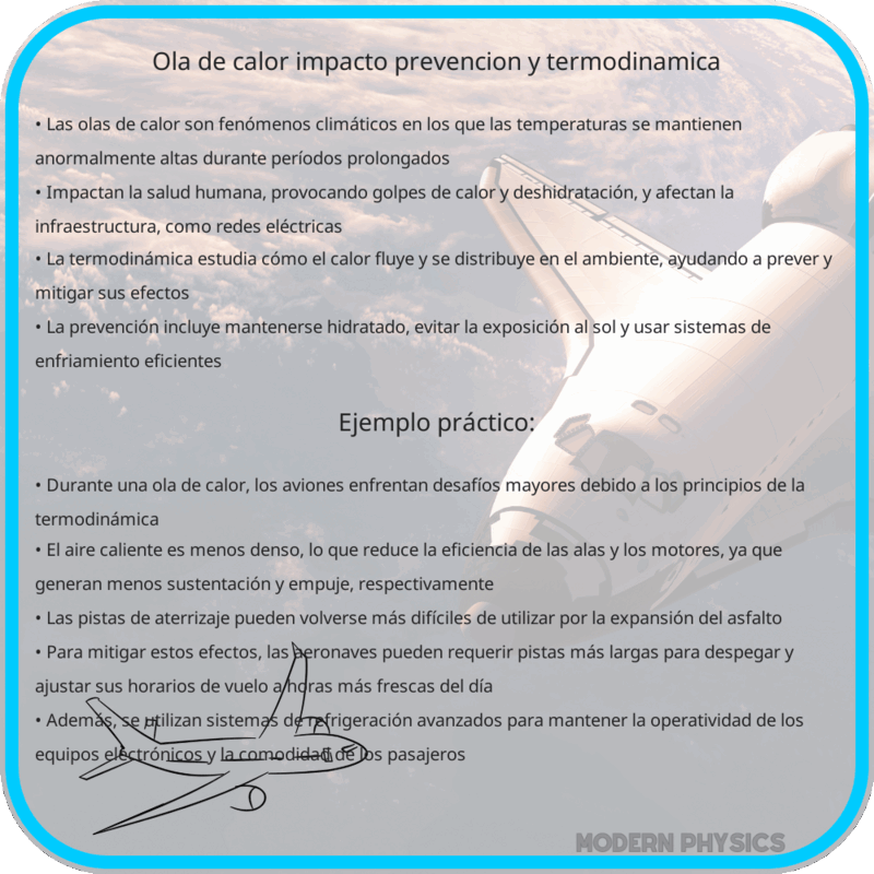 Ola de Calor | Impacto, Prevención y Termodinámica