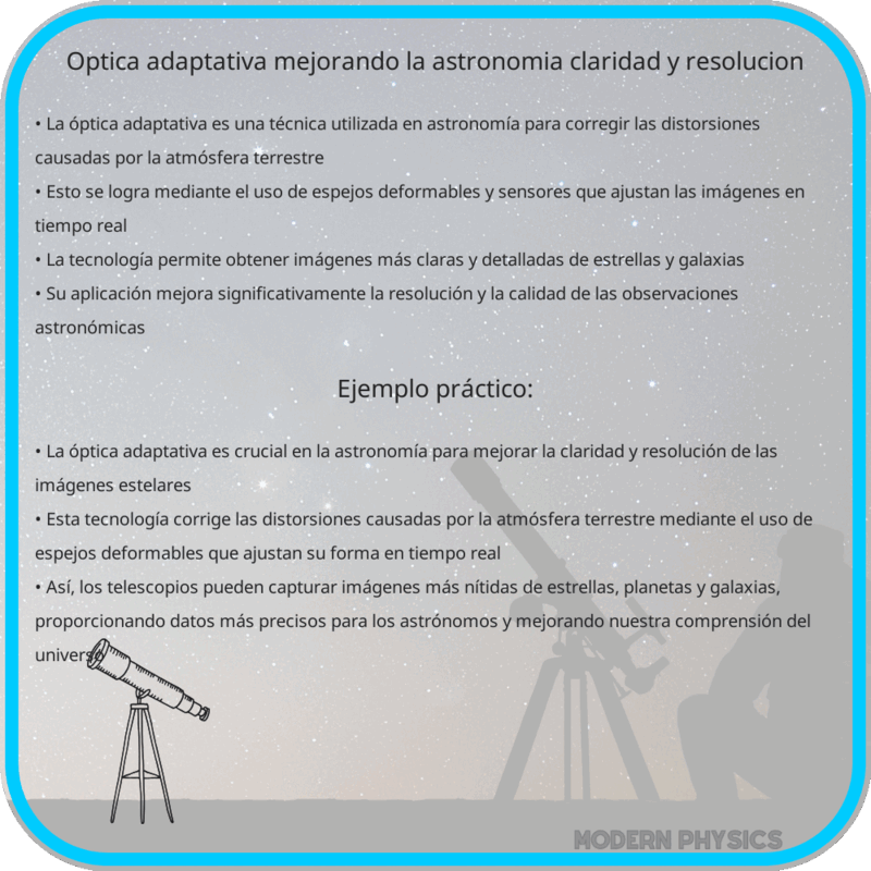 Óptica Adaptativa | Mejorando la Astronomía, Claridad y Resolución