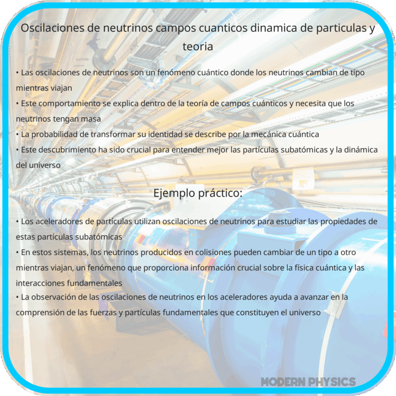 Oscilaciones de Neutrinos | Campos Cuánticos, Dinámica de Partículas y Teoría