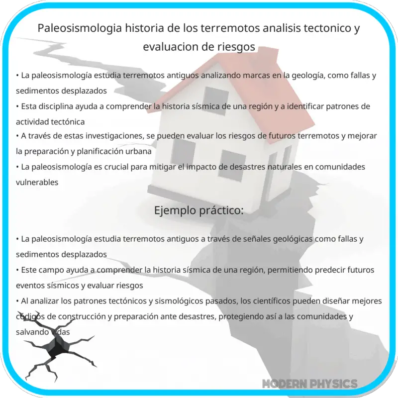 Paleosismología | Historia de los Terremotos, Análisis Tectónico y Evaluación de Riesgos
