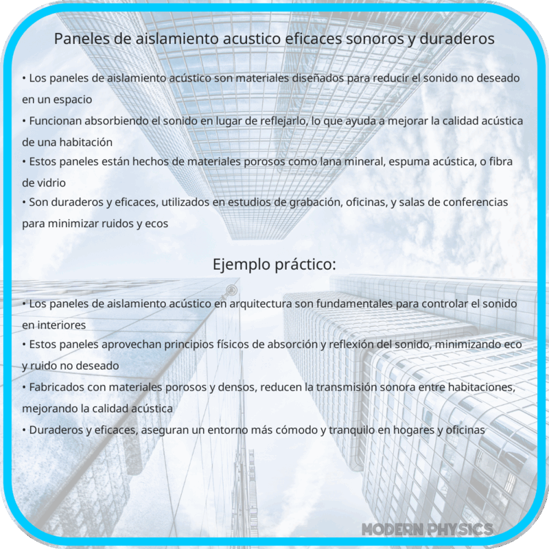 Paneles de Aislamiento Acústico | Eficaces, Sonoros y Duraderos