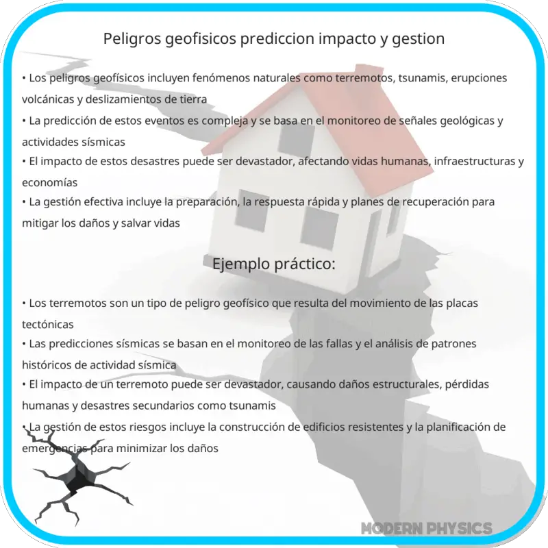 Peligros Geofísicos | Predicción, Impacto y Gestión