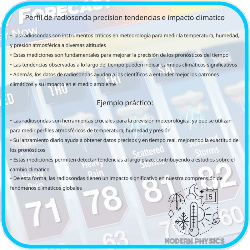 Perfil de Radiosonda | Precisión, Tendencias e Impacto Climático