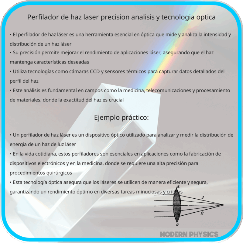 Perfilador de Haz Láser | Precisión, Análisis y Tecnología Óptica