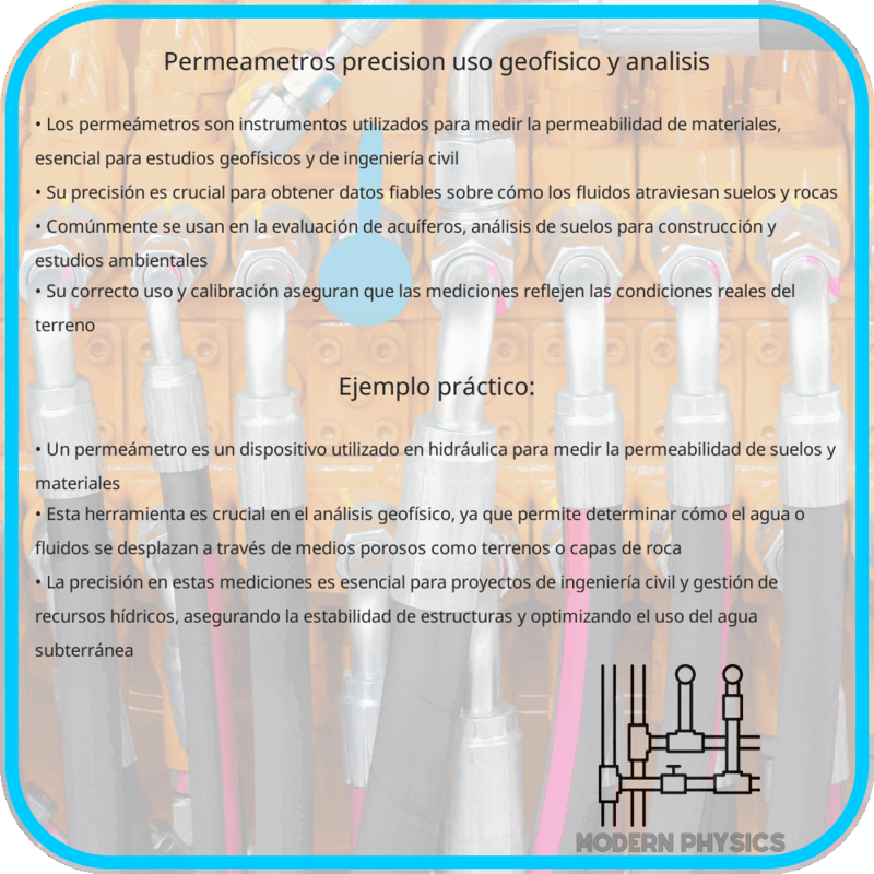 Permeámetros | Precisión, Uso Geofísico y Análisis