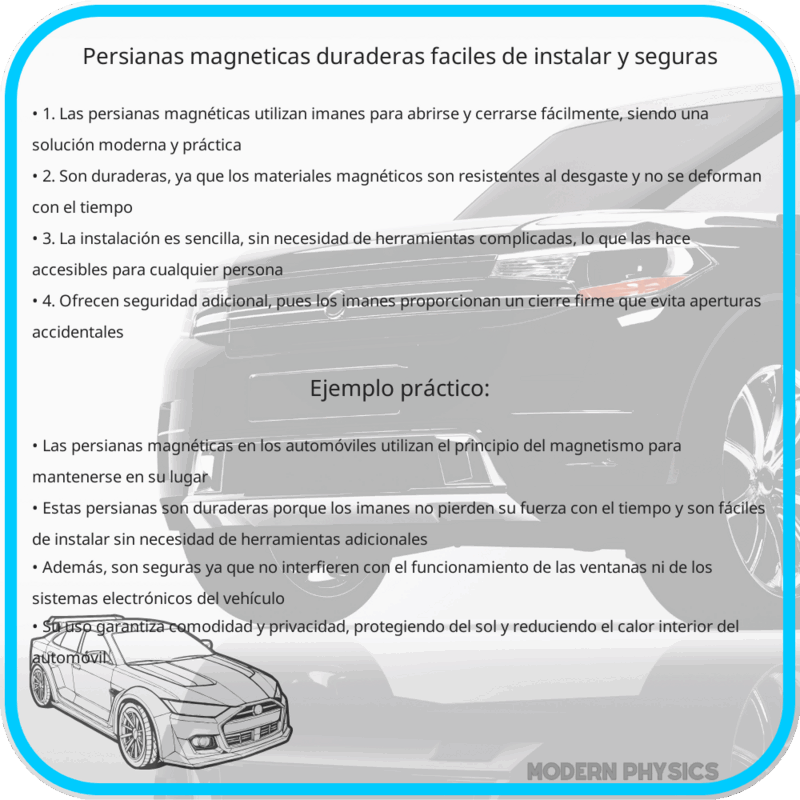 Persianas Magnéticas | Duraderas, Fáciles de Instalar y Seguras