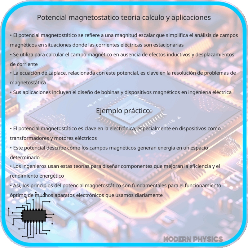 Potencial Magnetostático | Teoría, Cálculo y Aplicaciones