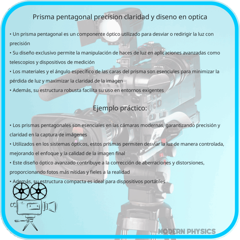 Prisma Pentagonal | Precisión, Claridad y Diseño en Óptica