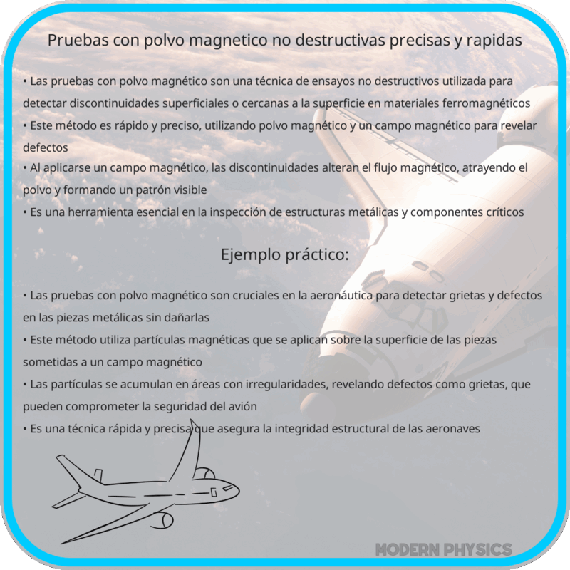 Pruebas con Polvo Magnético: No Destructivas, Precisas y Rápidas