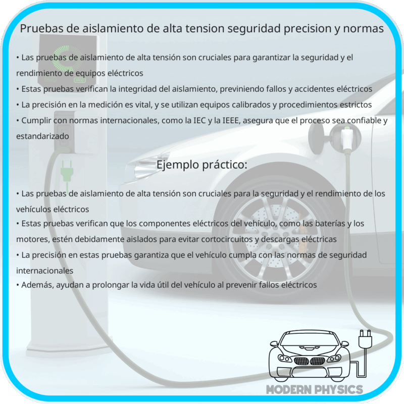 Pruebas de Aislamiento de Alta Tensión | Seguridad, Precisión y Normas