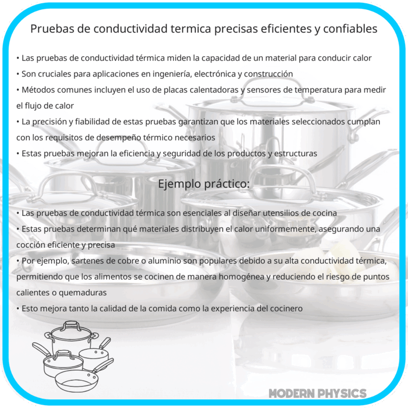 Pruebas de Conductividad Térmica | Precisas, Eficientes y Confiables