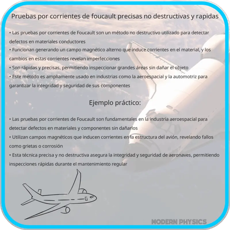 Pruebas por Corrientes de Foucault | Precisas, No Destructivas y Rápidas
