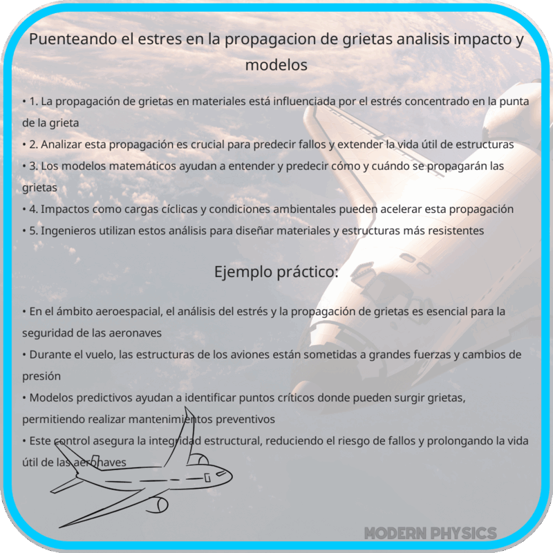 Puenteando el Estrés en la Propagación de Grietas | Análisis, Impacto y Modelos