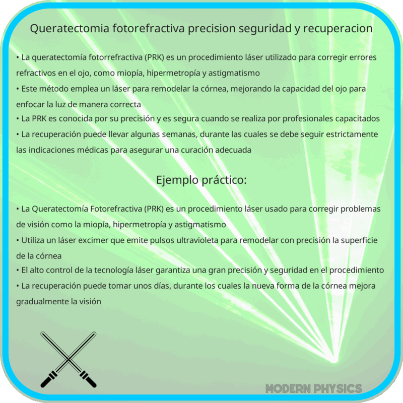 Queratectomía Fotorefractiva | Precisión, Seguridad y Recuperación