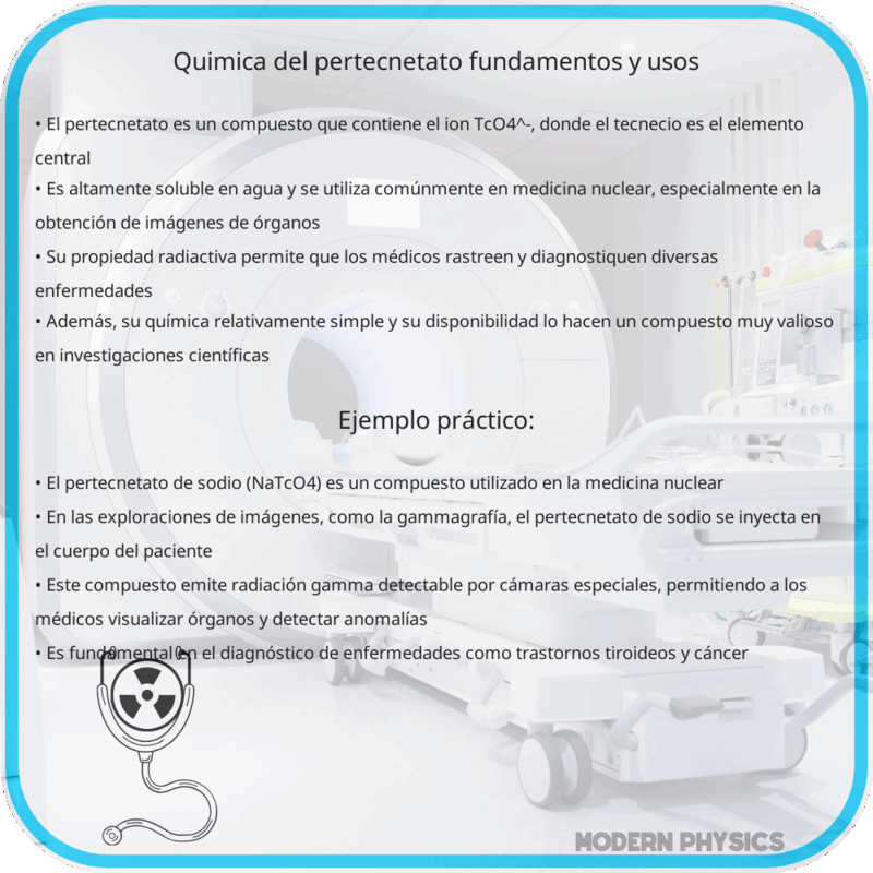 Química del Pertecnetato | Fundamentos y Usos