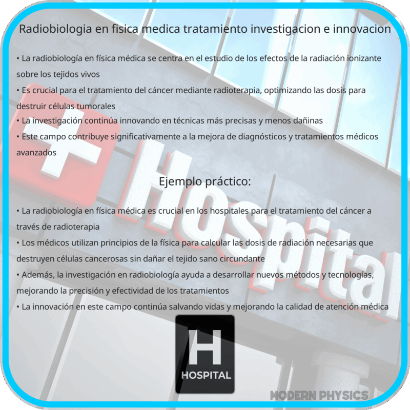 Radiobiología en Física Médica | Tratamiento, Investigación e Innovación