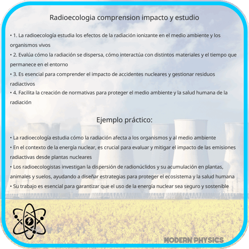 Radioecología | Comprensión, Impacto y Estudio