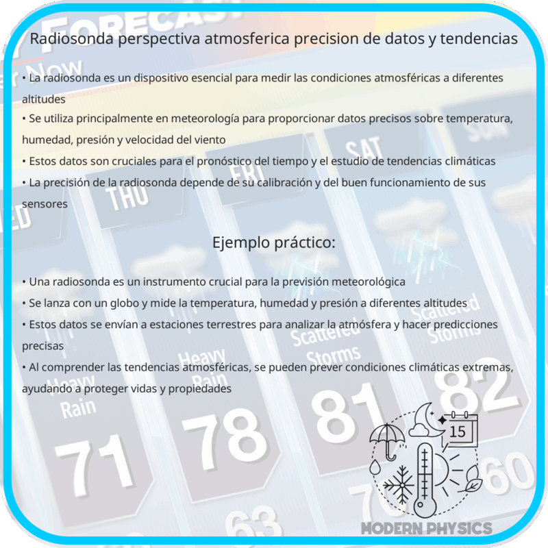 Radiosonda | Perspectiva Atmosférica, Precisión de Datos y Tendencias