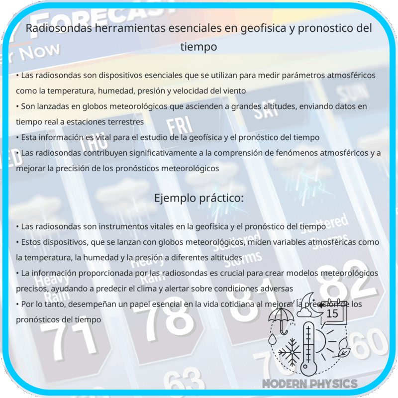 Radiosondas | Herramientas Esenciales en Geofísica y Pronóstico del Tiempo