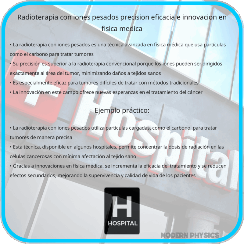 Radioterapia con Iones Pesados | Precisión, Eficacia e Innovación en Física Médica