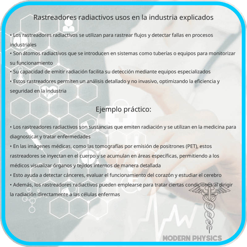 Rastreadores Radiactivos | Usos en la Industria Explicados