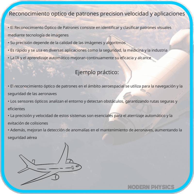 Reconocimiento Óptico de Patrones: Precisión, Velocidad y Aplicaciones