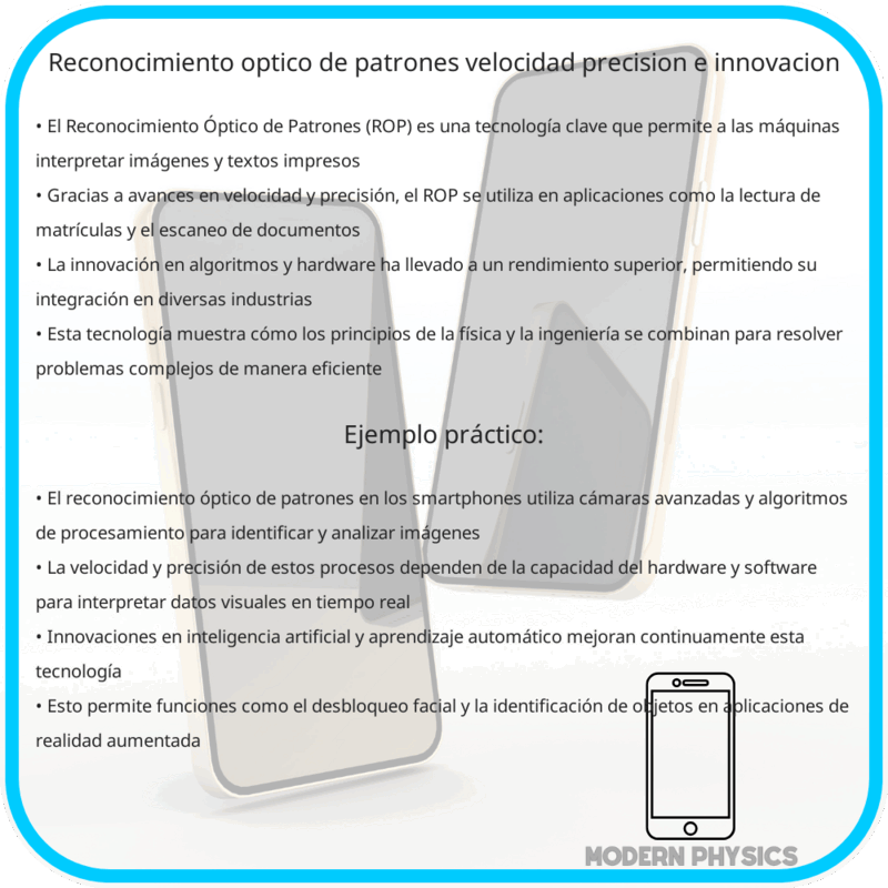 Reconocimiento Óptico de Patrones | Velocidad, Precisión e Innovación