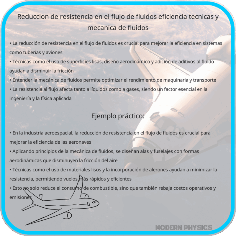 Reducción de Resistencia en el Flujo de Fluidos | Eficiencia, Técnicas y Mecánica de Fluidos