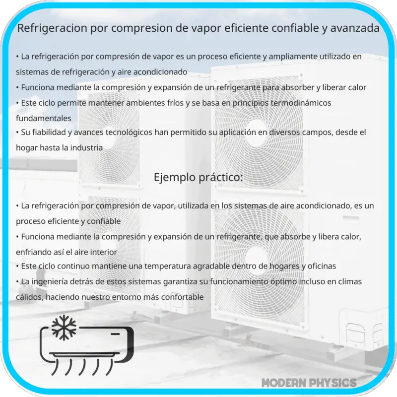 Refrigeración por Compresión de Vapor | Eficiente, Confiable y Avanzada