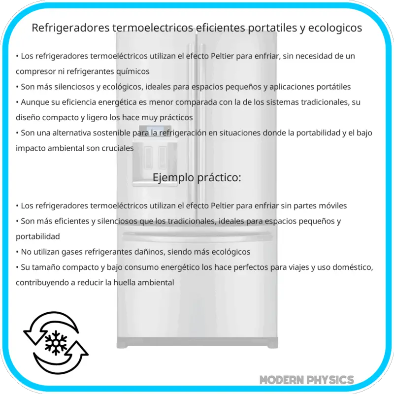 Refrigeradores Termoeléctricos | Eficientes, Portátiles y Ecológicos